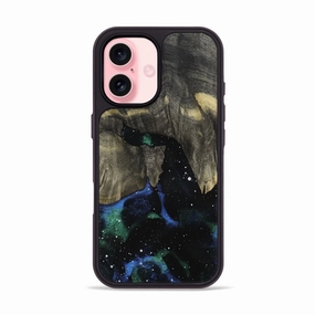 Protective Cover HD Screen Protector Iphone 16 Wood Phone Case - Elvin (Cosmos, 781908)