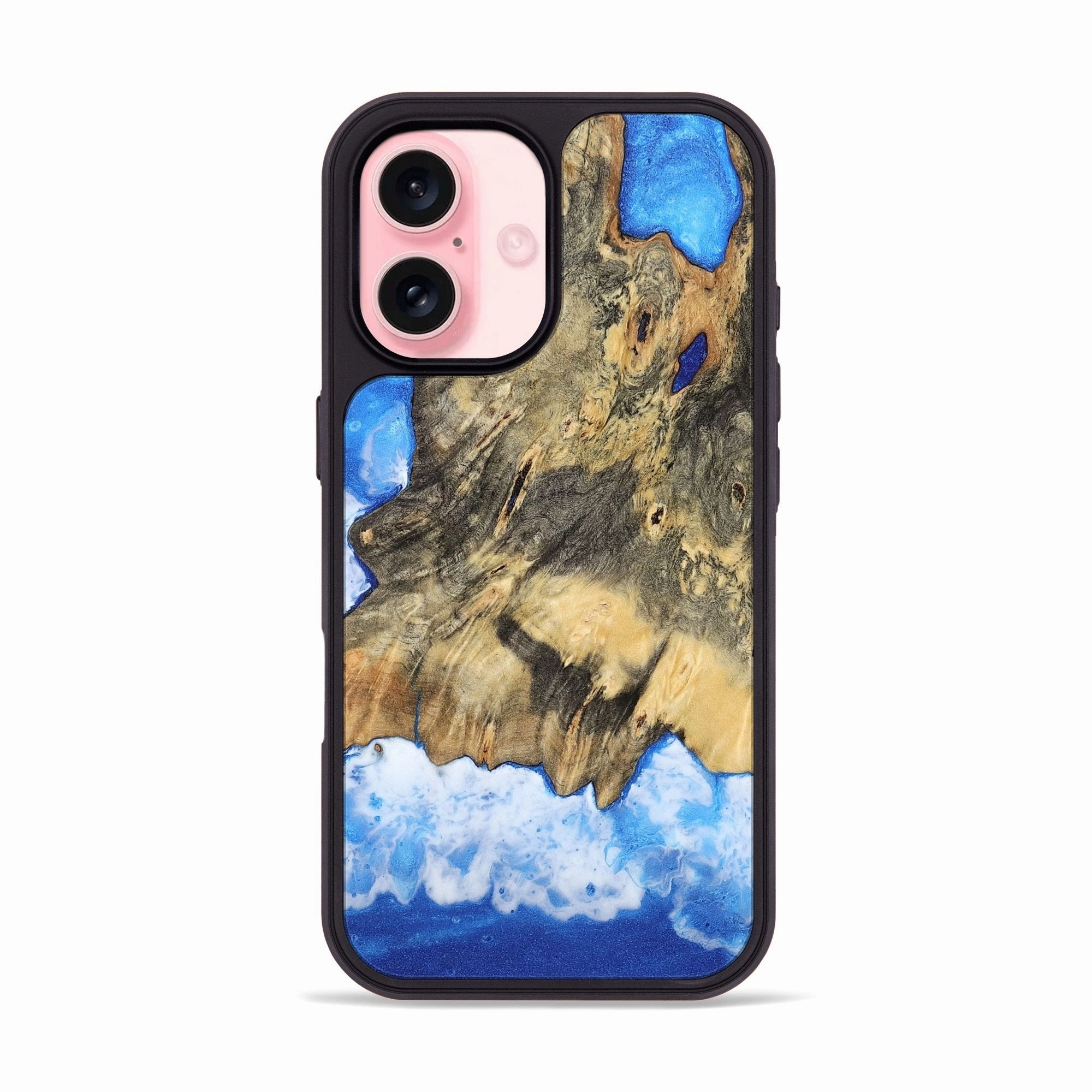 Anti Static Film Shockproof Iphone 16 Wood Phone Case - Emmer (Coastal, 781815)