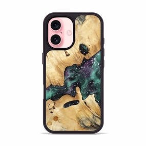 Anti Oil Film Anti Dust Film Iphone 16 Wood Phone Case - Fate (Cosmos, 781986)