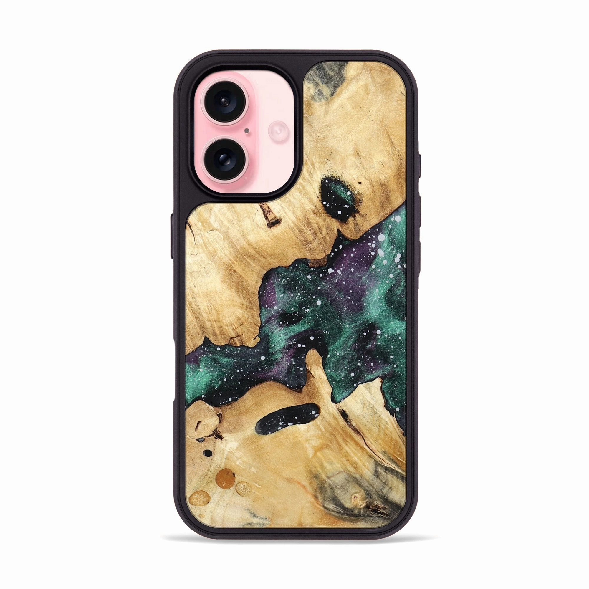 Anti Oil Film Anti Dust Film Iphone 16 Wood Phone Case - Fate (Cosmos, 781986)