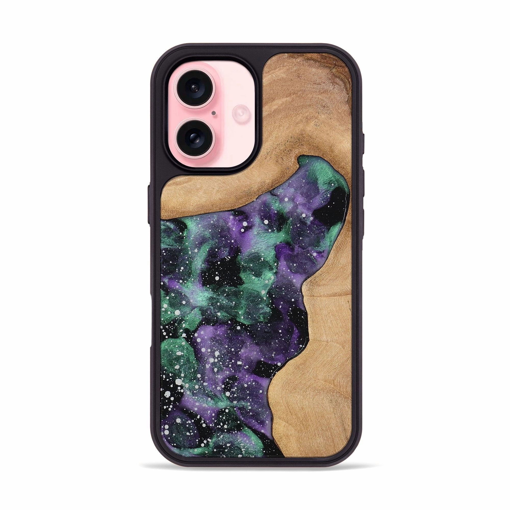 Iphone 16 Wood Phone Case - Faye (Cosmos, 774788) Anti Fingerprint Coating