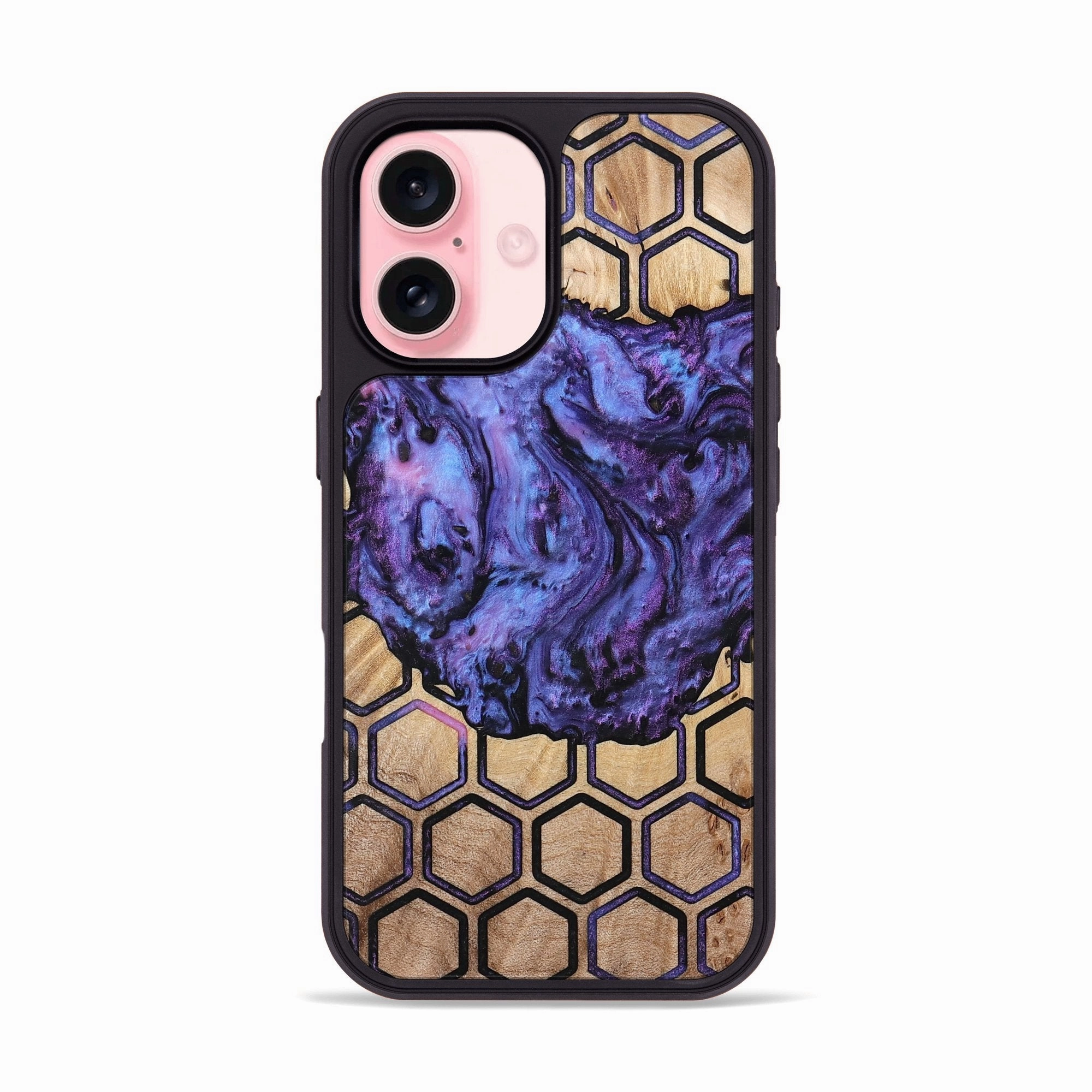 Iphone 16 Wood Phone Case - Flora (Pattern, 776351) Dustproof Cover Ultra Slim Protector