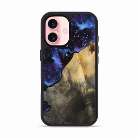 Iphone 16 Wood Phone Case - Harve (Cosmos, 781961) Protective Screen