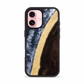 Impact Protection Ultra Slim Protector Iphone 16 Wood Phone Case - Idell (Coastal, 781202)