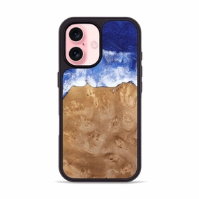 Iphone 16 Wood Phone Case - Ike (Coastal, 776993) Privacy Screen
