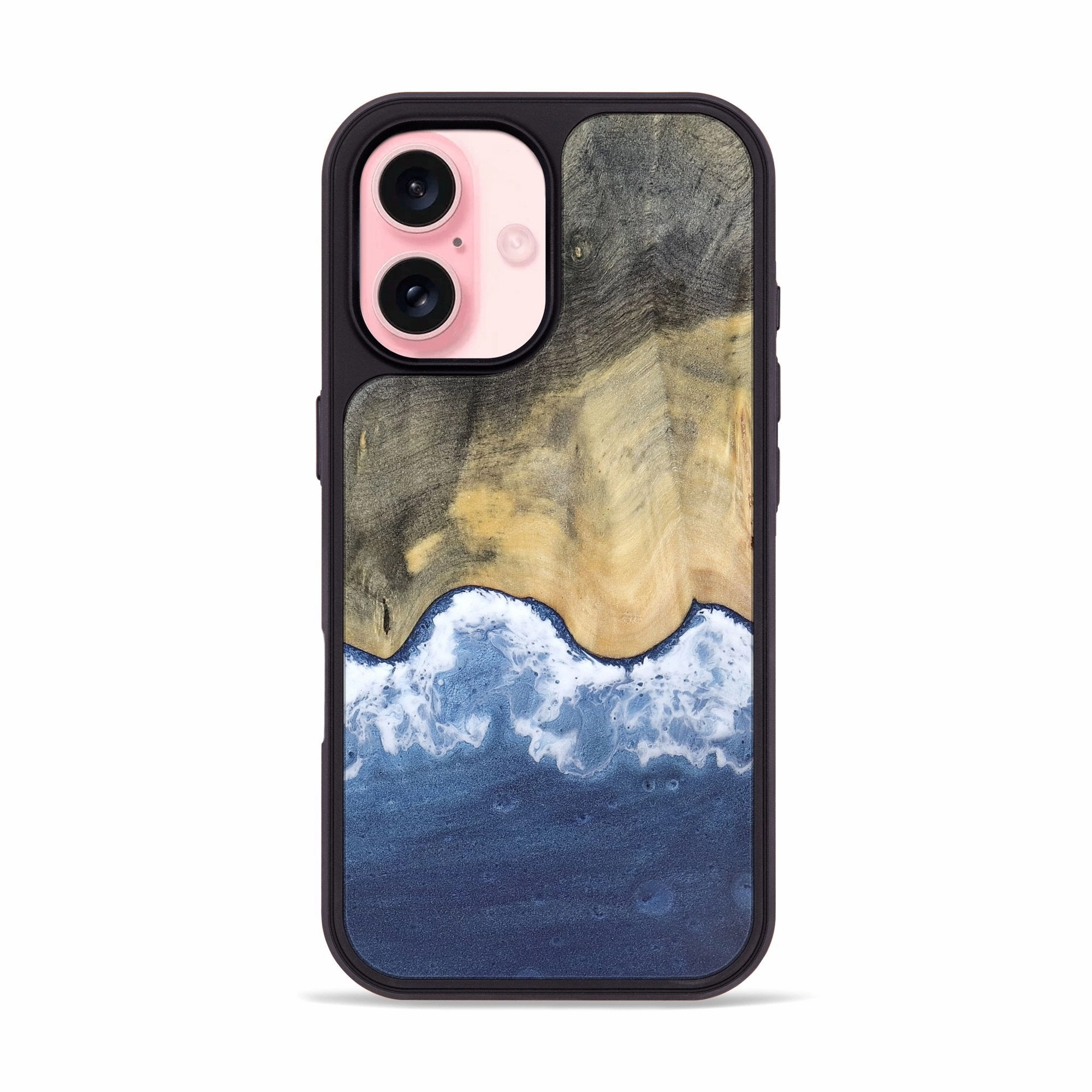 Anti Finger Streak Iphone 16 Wood Phone Case - Ireland (Coastal, 781852)
