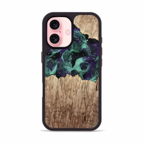 Iphone 16 Wood Phone Case - Jakari (Cosmos, 778442) Scratch Protection