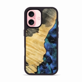 Iphone 16 Wood Phone Case - Jammie (Cosmos, 779350) Scratch Resistant