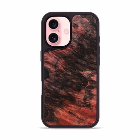 Iphone 16 Wood Phone Case - Janell (Wood Burl, 781871) Anti Dust