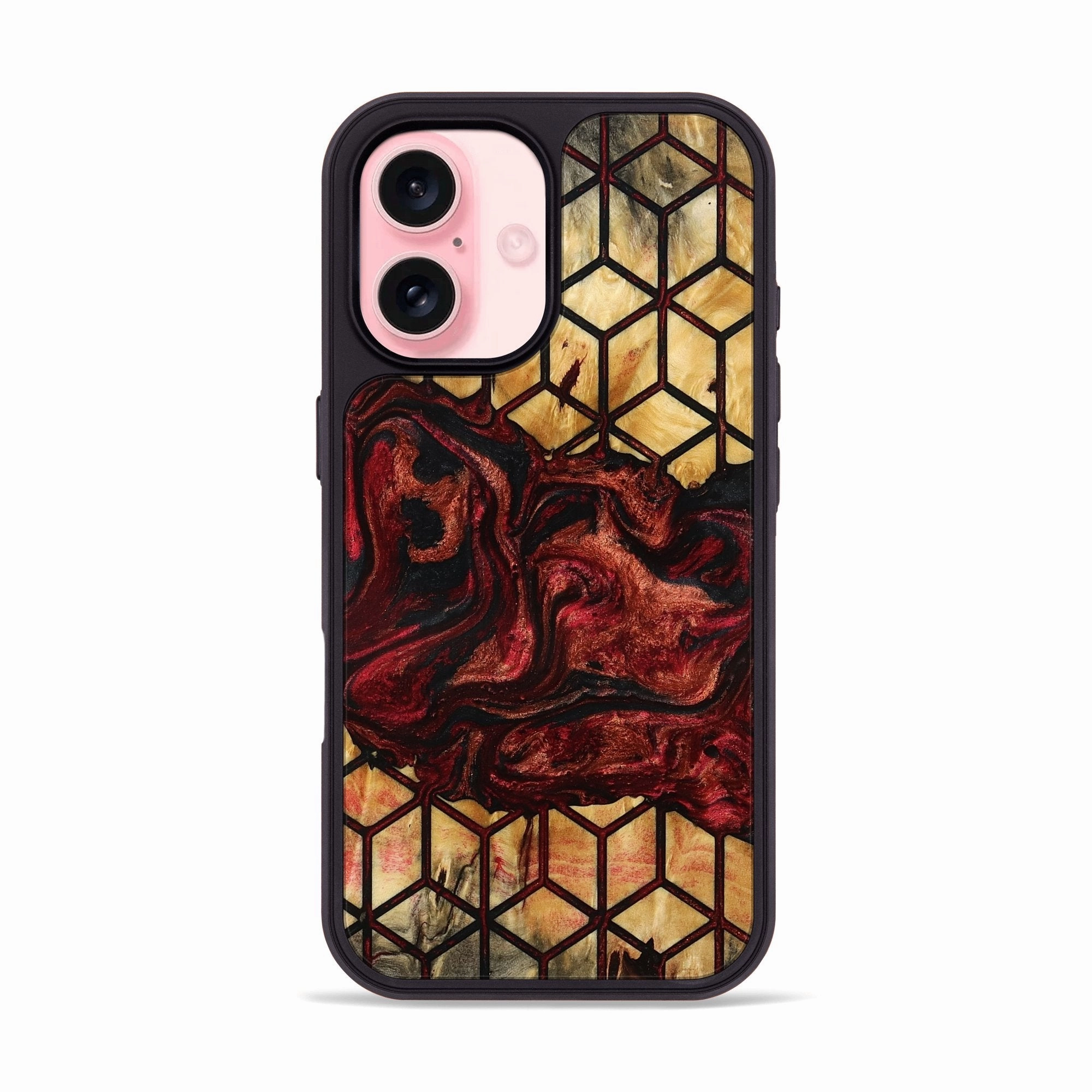 Iphone 16 Wood Phone Case - Jasiah (Pattern, 775000) Scratch Resistant Coating Ultra Thin