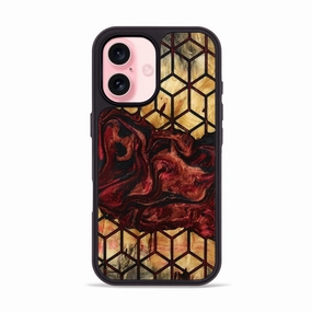 Iphone 16 Wood Phone Case - Jasiah (Pattern, 775000) Scratch Resistant Coating Ultra Thin