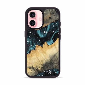 Iphone 16 Wood Phone Case - Kade (Cosmos, 781918) Anti Fingerprint Film Water Resistant