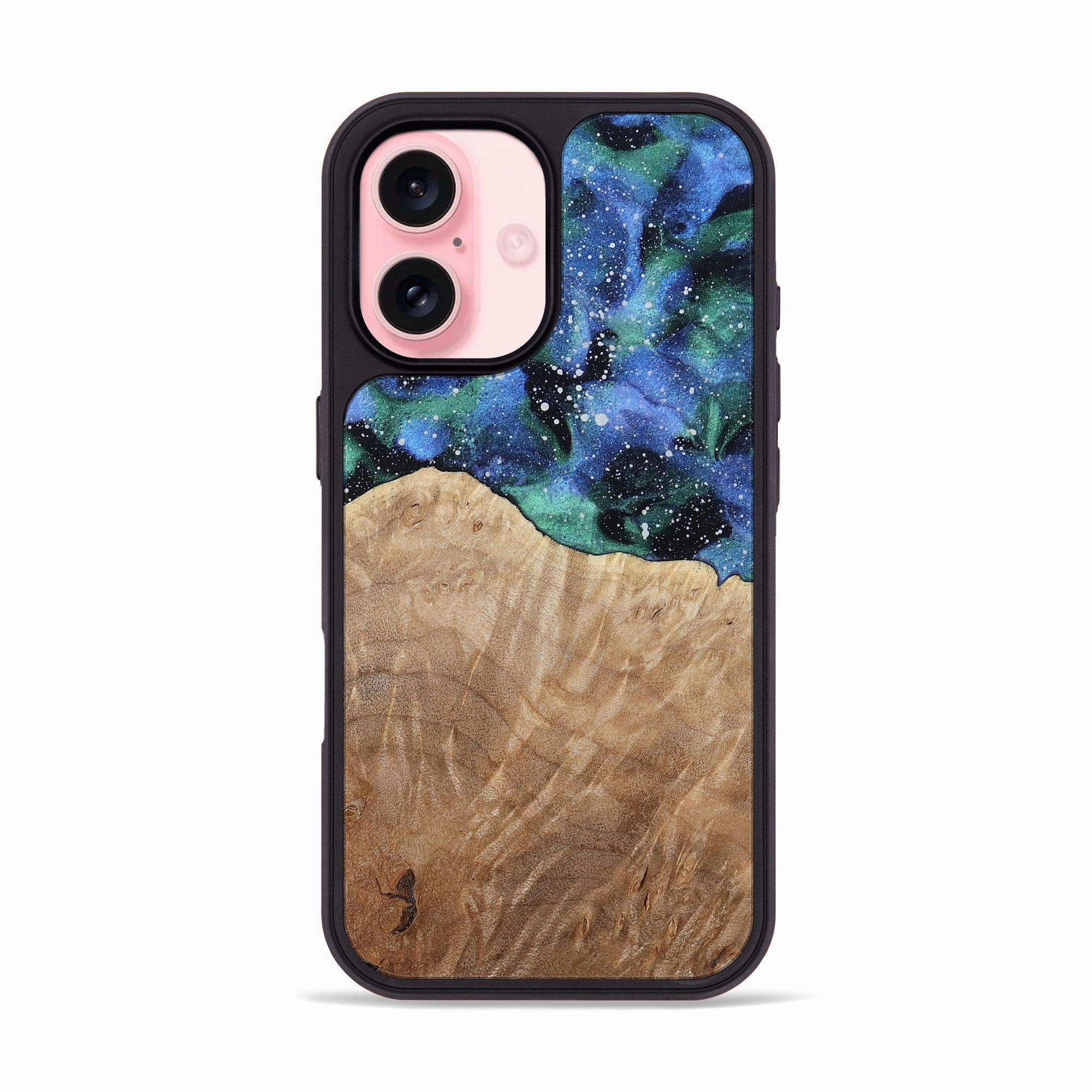 Iphone 16 Wood Phone Case - Kennedy (Cosmos, 780604) Anti Yellowing Dustproof Cover