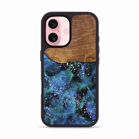 Anti Scratch Shield Case Friendly Iphone 16 Wood Phone Case - Knox (Cosmos, 779357)