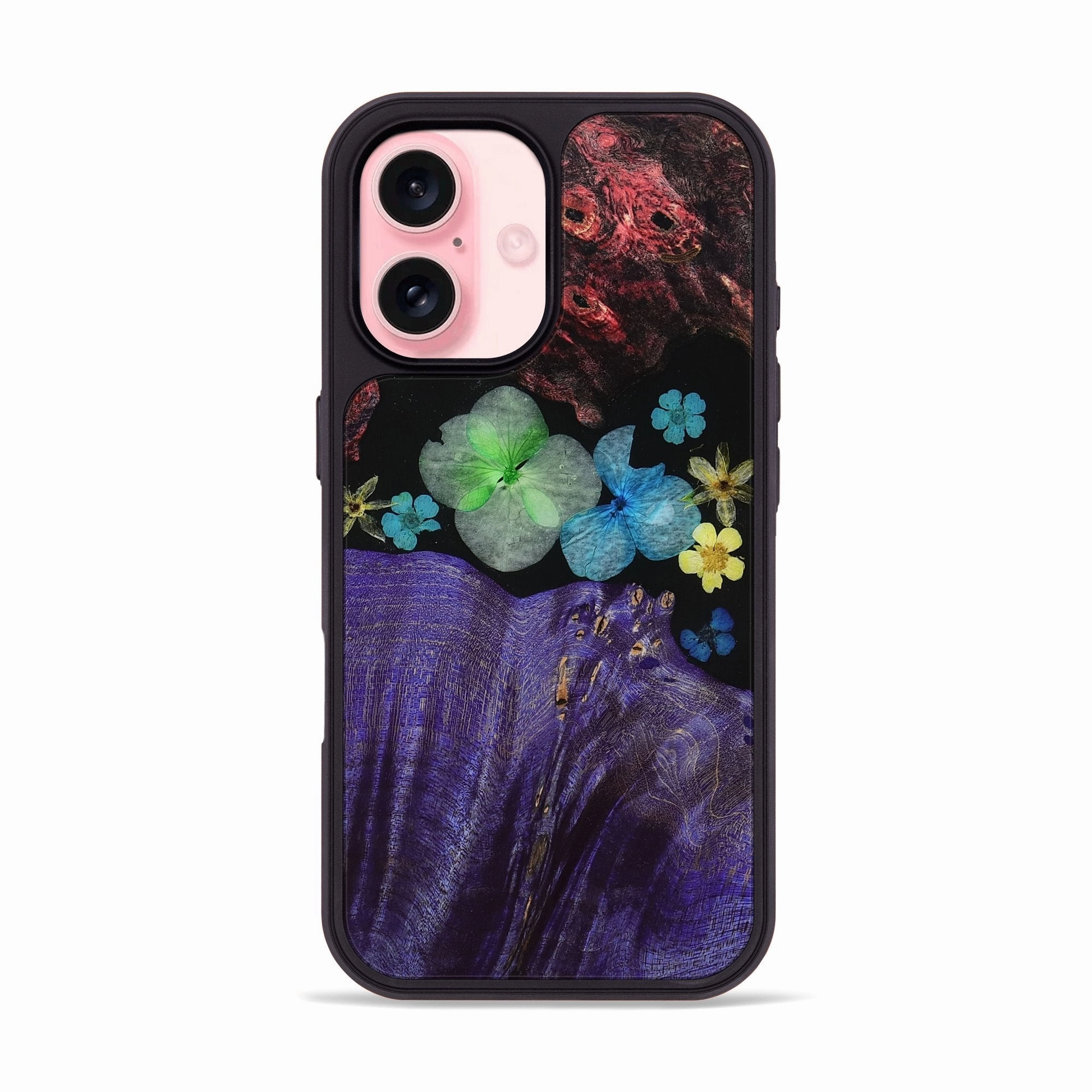 Iphone 16 Wood Phone Case - Laci (Bloom, 781387) Fingerprint Repellent
