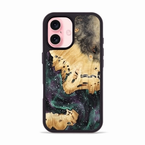 Shock Proof Film Iphone 16 Wood Phone Case - Lennon (Cosmos, 781973)