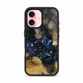 Iphone 16 Wood Phone Case - Lessie (Cosmos, 781288) Anti Scratch Coating