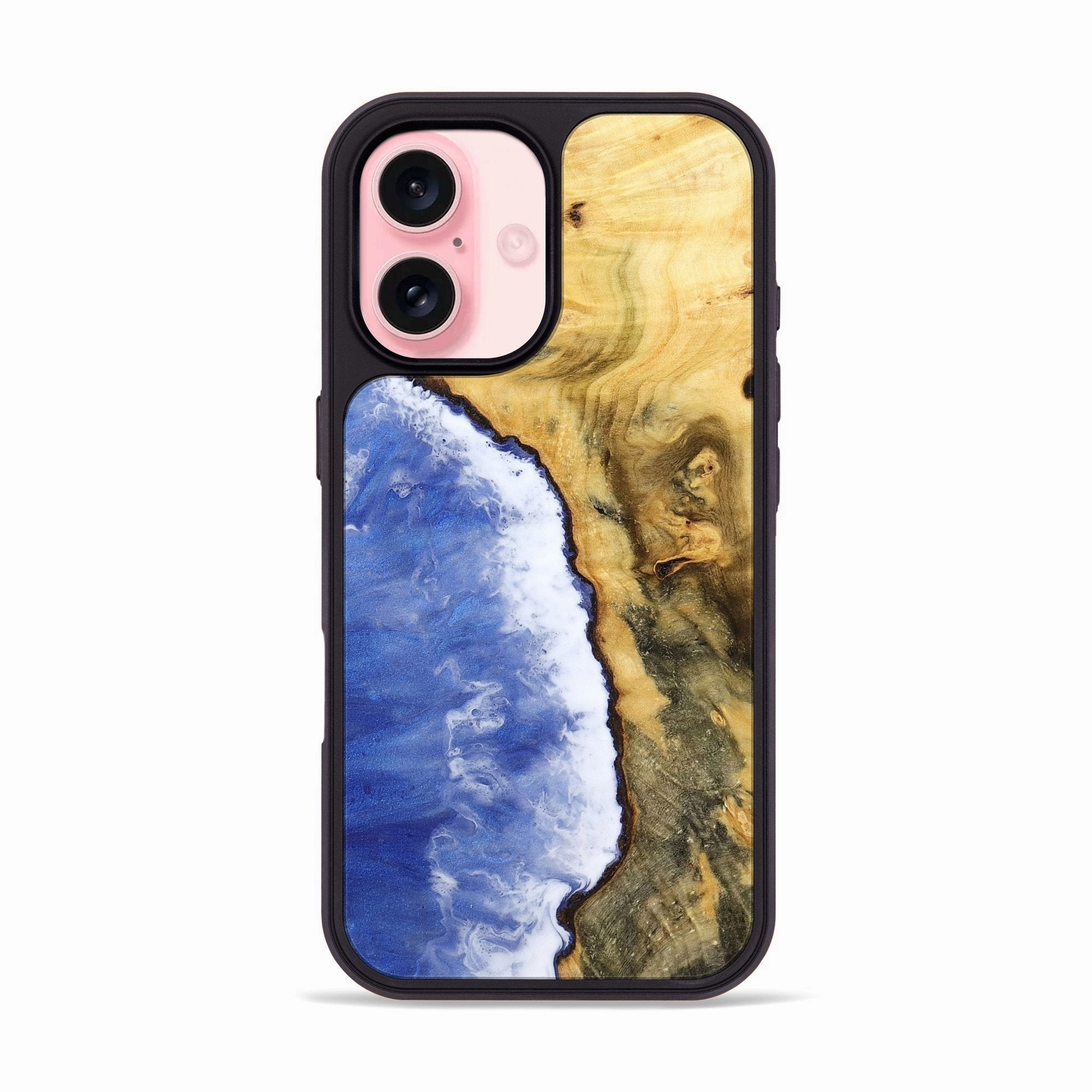 Screen Defense Anti Finger Mark Film Iphone 16 Wood Phone Case - Lyla (Coastal, 780363)