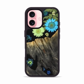 Iphone 16 Wood Phone Case - Maggie (Bloom, 781608) Easy Apply Soft Edge