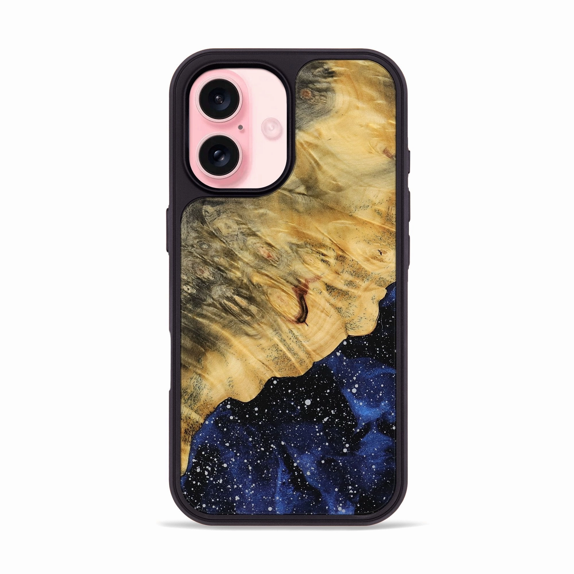 Anti Glare Iphone 16 Wood Phone Case - Mildred (Cosmos, 774345)