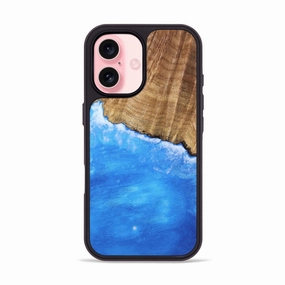 Bubble Free Installation Iphone 16 Wood Phone Case - Mira (Coastal, 778725)