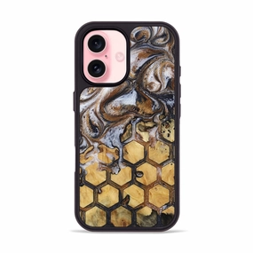 Iphone 16 Wood Phone Case - Nala (Pattern, 781721) Impact Protection Water Resistant