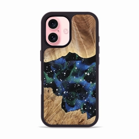 Iphone 16 Wood Phone Case - Nellie (Cosmos, 777699) Anti Fog