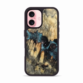 Anti Finger Mark Iphone 16 Wood Phone Case - Newell (Cosmos, 781934)