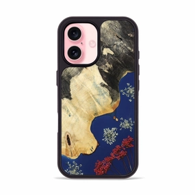 Iphone 16 Wood Phone Case - Oleta (Bloom, 780398) Smooth Touch Film Impact Resistant