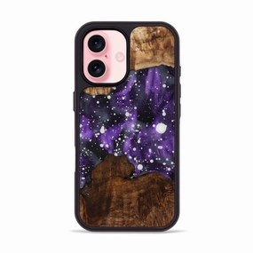 Iphone 16 Wood Phone Case - Oma (Cosmos, 775076) Case Friendly Glass