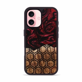 Iphone 16 Wood Phone Case - Raleigh (Pattern, 777680) Easy Installation