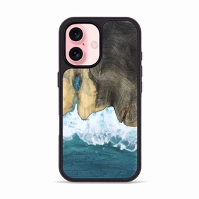 Iphone 16 Wood Phone Case - Randi (Coastal, 781850) Shock Absorption Water Resistant