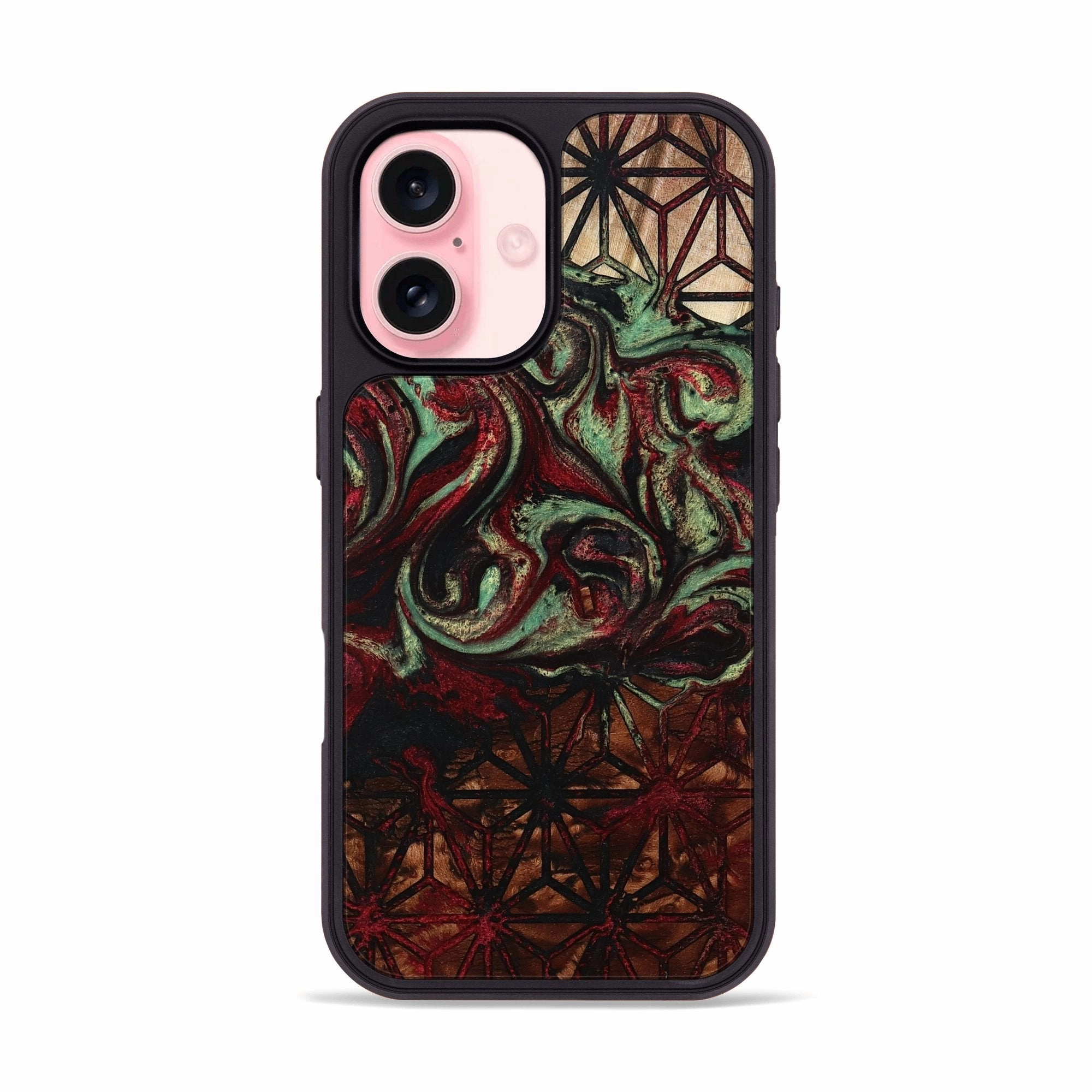 Iphone 16 Wood Phone Case - Raphael (Pattern, 777654) HD Clarity Soft Edge
