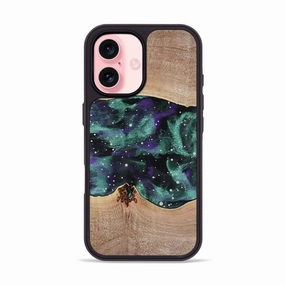 Edge Guard Iphone 16 Wood Phone Case - Rollie (Cosmos, 778429)