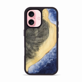 Anti Dust Iphone 16 Wood Phone Case - Shirlee (Coastal, 778938)