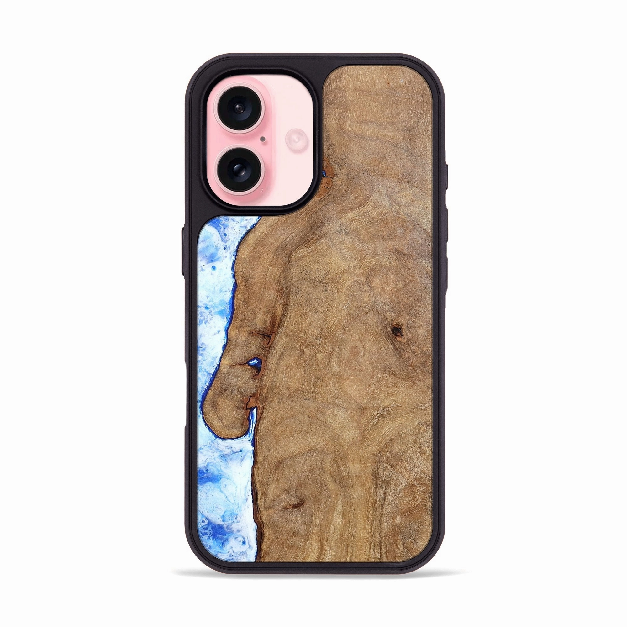 Anti Glare Anti Blue Light Iphone 16 Wood Phone Case - Susanna (Coastal, 780941)