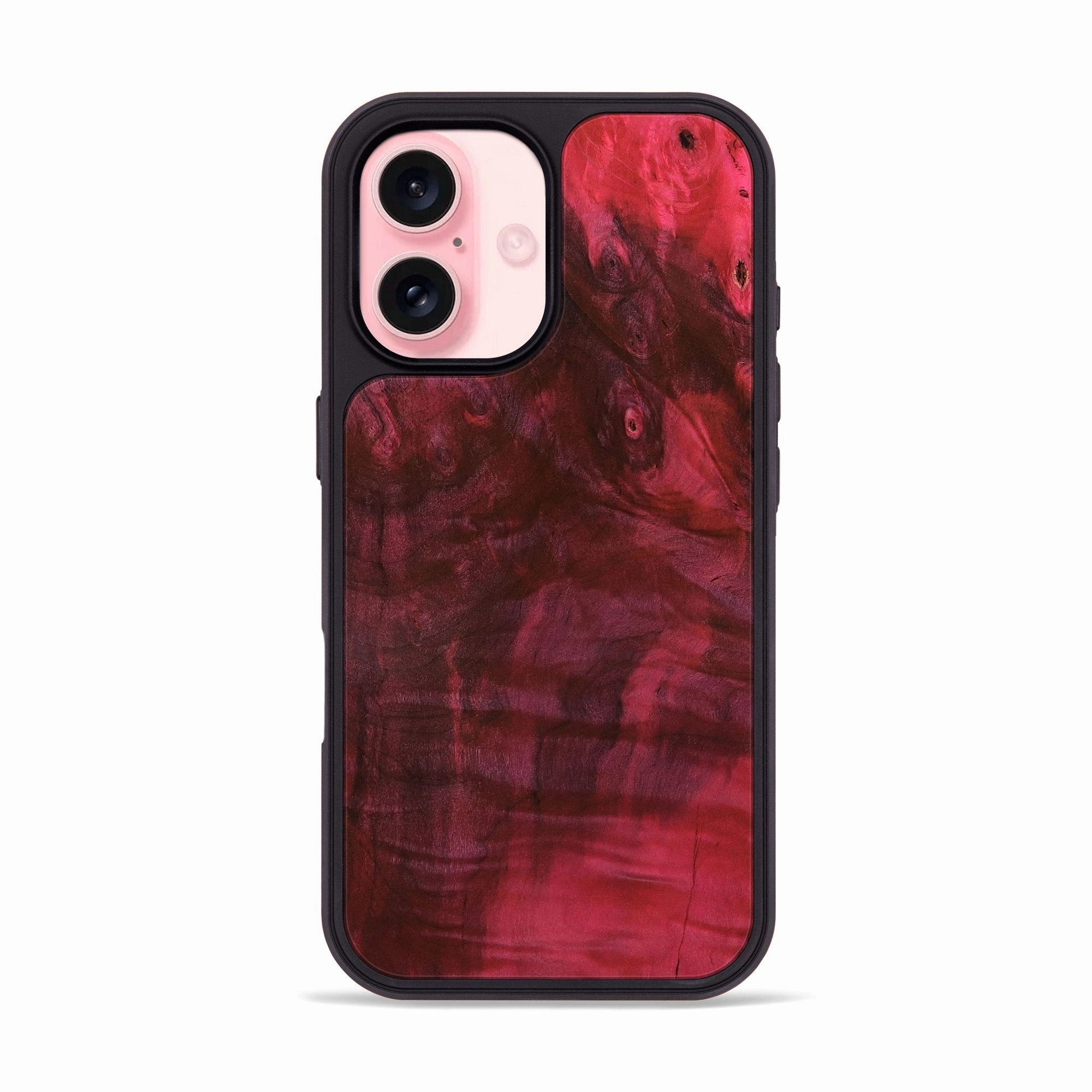 Iphone 16 Wood Phone Case - Thelma (Wood Burl, 780080) Anti Finger Oil