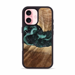 Anti Reflection Screen Anti Glare Film Iphone 16 Wood Phone Case - Toccara (Cosmos, 776525)