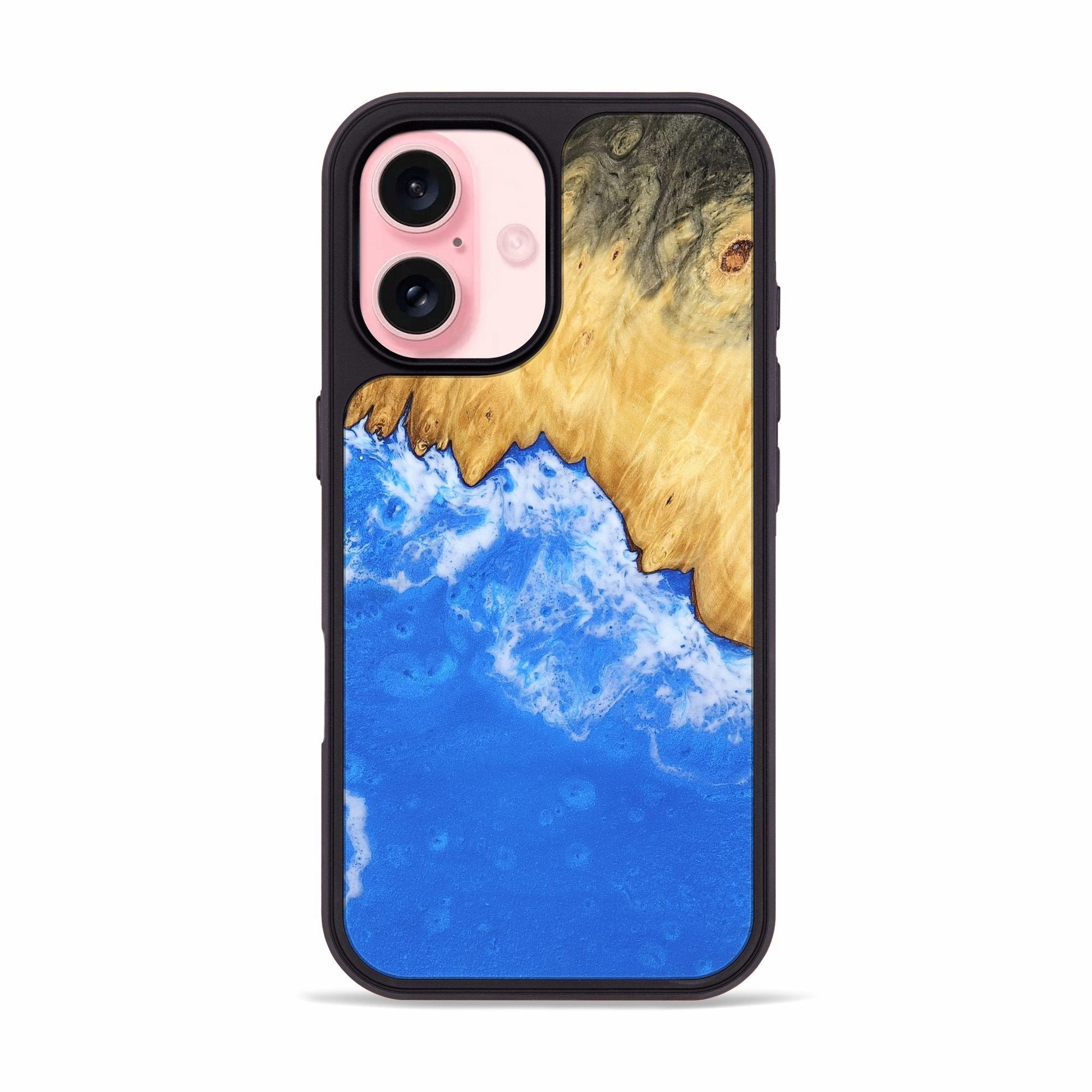 Anti Shock Film Iphone 16 Wood Phone Case - Tyrese (Coastal, 780779)