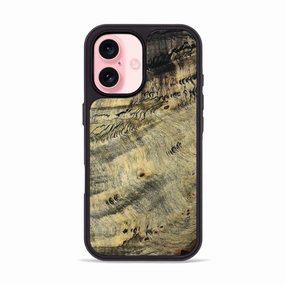 Iphone 16 Wood Phone Case - Venus (Wood Burl, 779568) Easy Apply