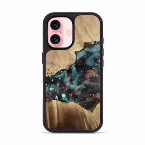 Ultra Clear Iphone 16 Wood Phone Case - Vicente (Cosmos, 777504)