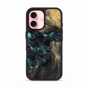 Grip Friendly Privacy Screen Iphone 16 Wood Phone Case - Yahya (Cosmos, 781985)