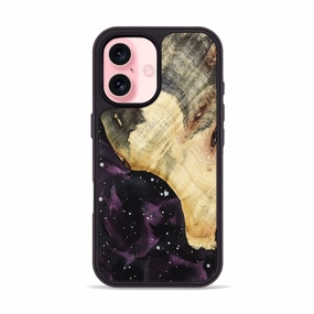 Iphone 16 Wood Phone Case - Zona (Cosmos, 779923) Protective Film
