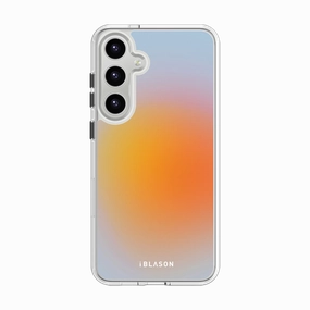 Fingerprint Resistant Coating Galaxy S23 Plus Halo Magsafe Cute Phone Case - Sunset