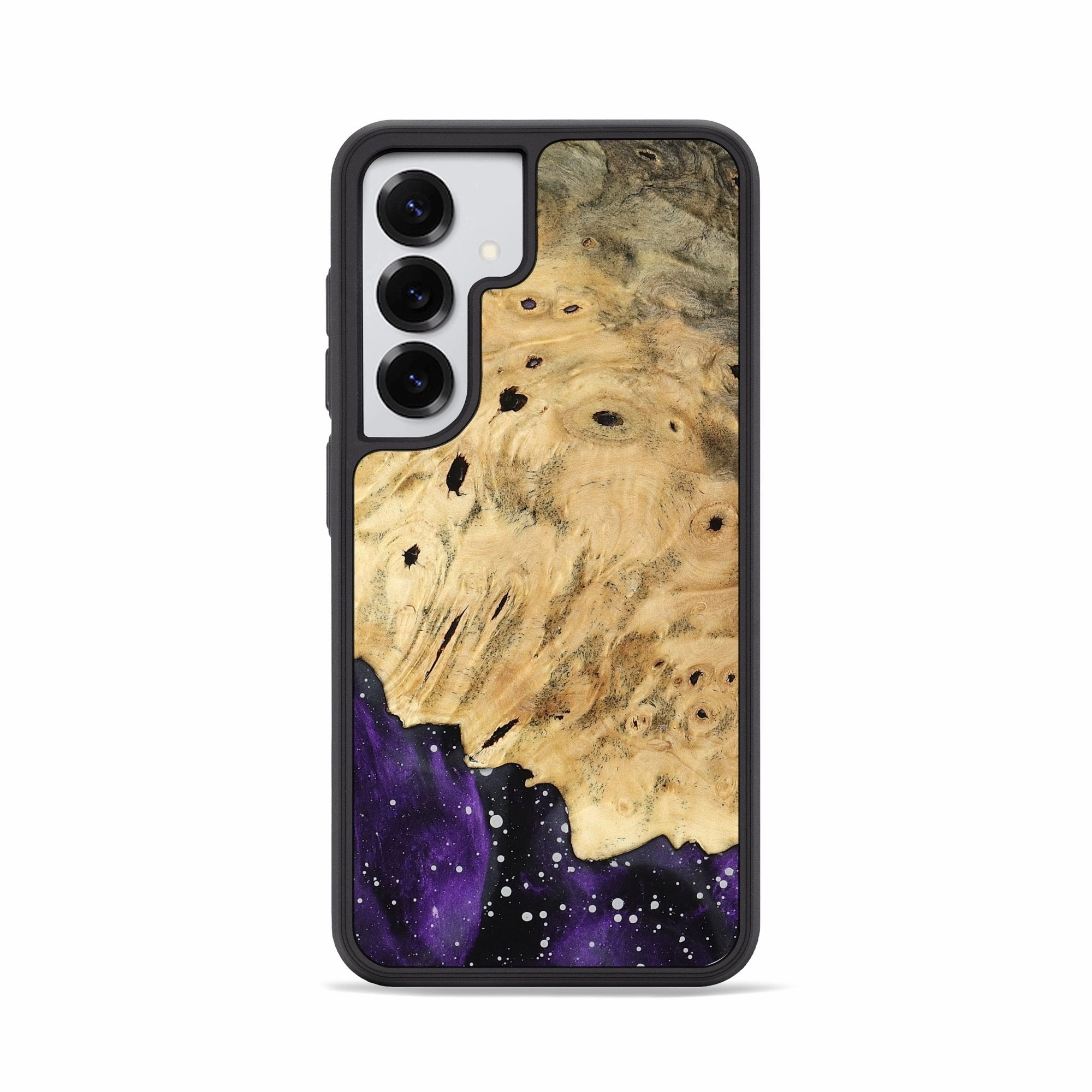 Anti Finger Grease Film Shock Proof Film Galaxy S25 Wood Phone Case - Yadiel (Cosmos, 778924)