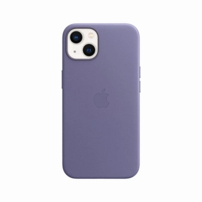 Anti Finger Stain Leather Case - Wisteria - Iphone 15 Series