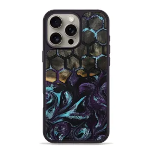 Iphone 16 Pro Max Wood Phone Case - Abril (Pattern, 781746) Anti Glare Film Shock Guard