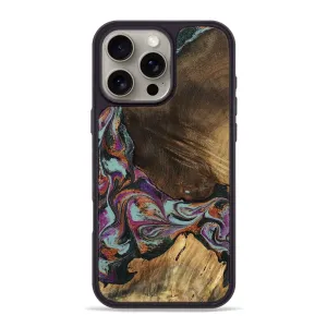 Protective Screen Scratch Proof Glass Iphone 16 Pro Max Wood Phone Case - Era (Green, 781768)