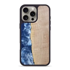 Anti Reflection Anti Yellowing Iphone 16 Pro Max Wood Phone Case - Lutie (Coastal, 779366)