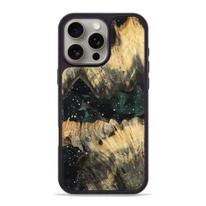 Iphone 16 Pro Max Wood Phone Case - Monroe (Cosmos, 781907) Tempered Screen Protector